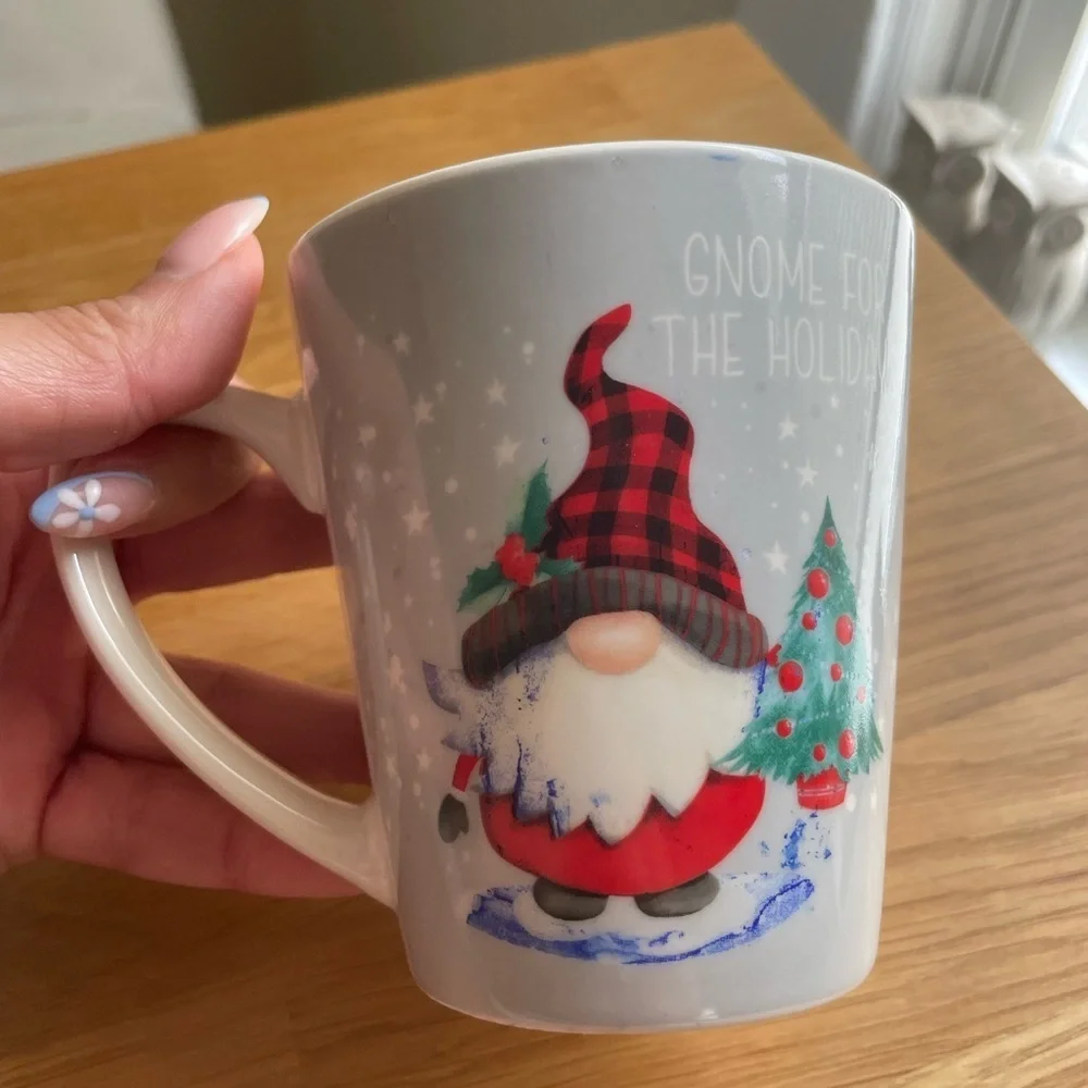 Gnome‎ for the holidays mug